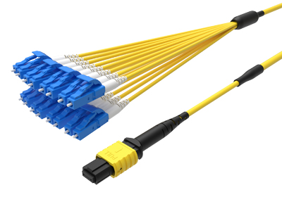 MTP/MPO to LC/SC Fanouts Base-16